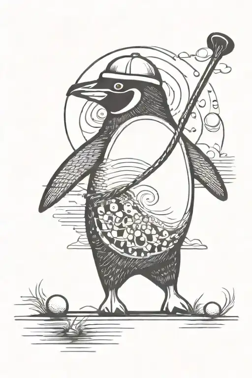 Penguin Golfing