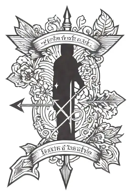 Arrow And Faith I Want You To Make Me A Tattoo Design
