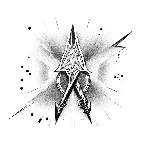 Lightning Bolt As A Sword