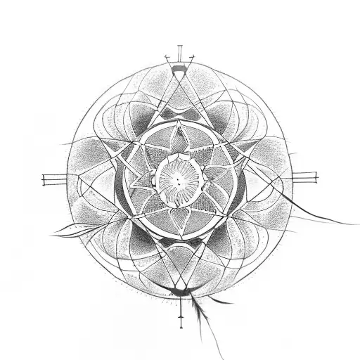 Dreamcatcher In Zen Circle