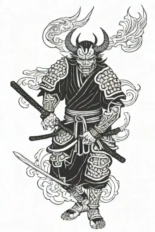 Samurai Oni Room