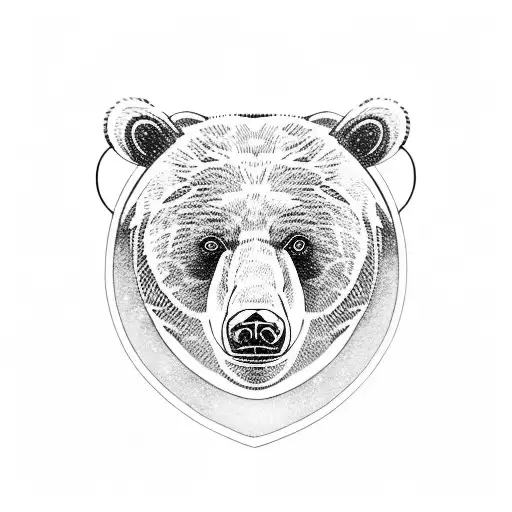 Bear Waking From Hibernation