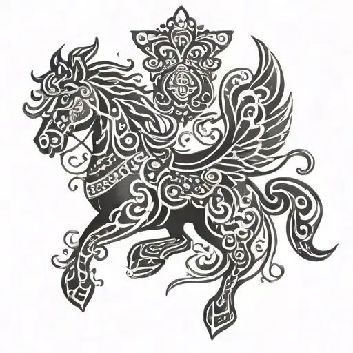 Incorporate Traditional Polish Folk Art Motifs Into A Design Symbolizing Protection For An Athlete