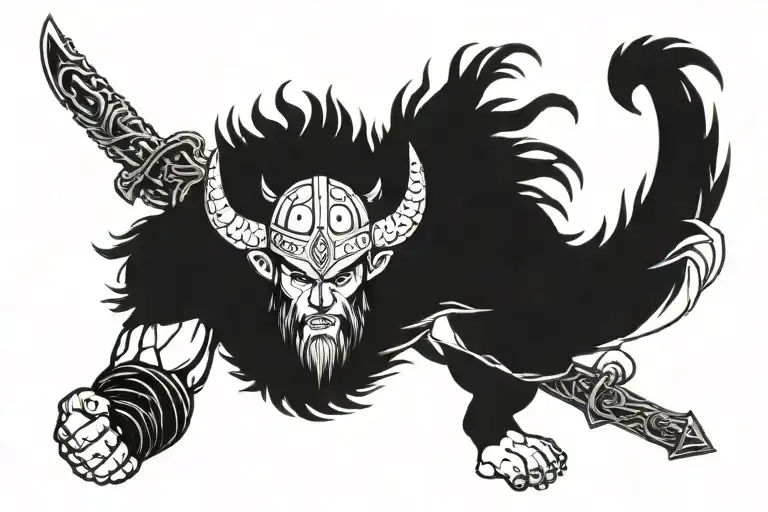 Vikings And Dragon Ball Z