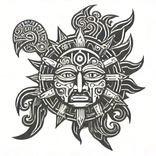 Incan Sun God