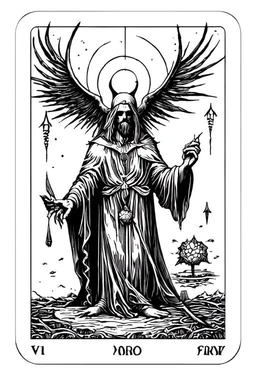 Hermit Tarot Card