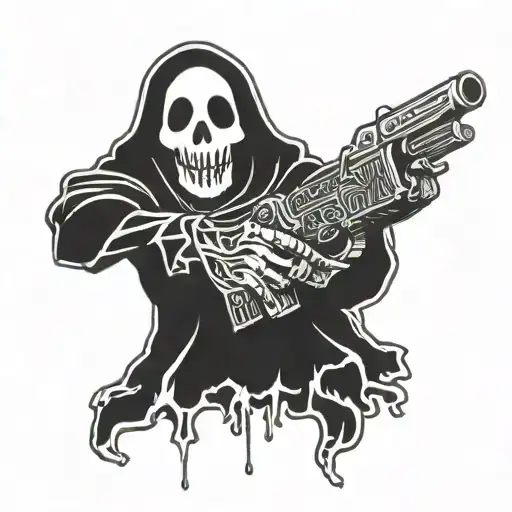 Ghost With Gun