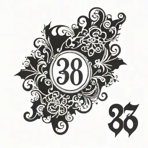2007 Gothic Numbers