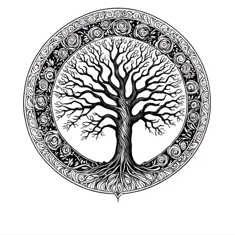 Circular Tree Coverup