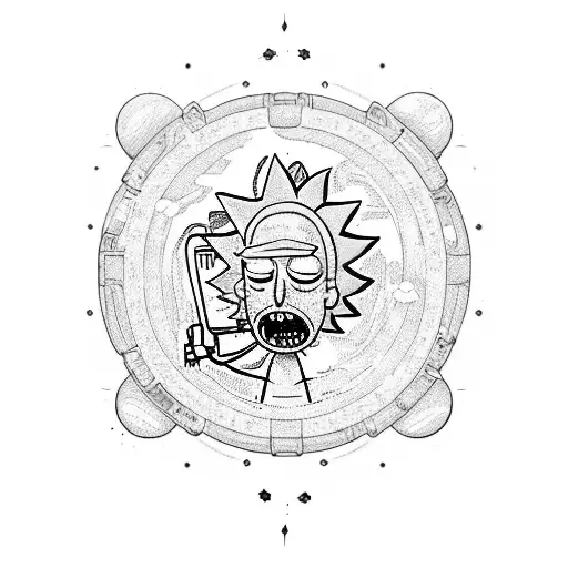 Rick And Morty Space Craft