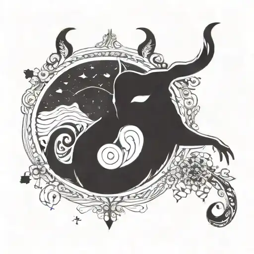 Combine Elements Of Slovakian And Scottish Folklore In A Unique Tattoo Design