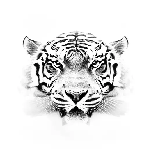 Football Player Tackling A Tiger