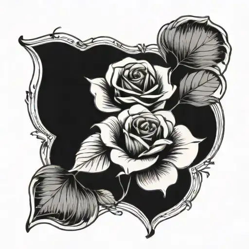 A Rose Petal Made Of Money