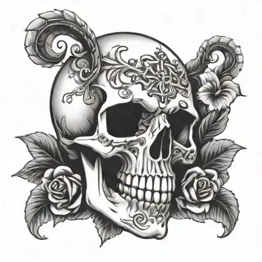 Skull Hope Symbol