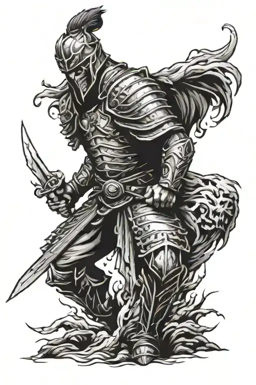 Fallen Warrior Standing