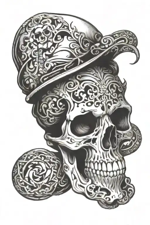 Skull Wearing