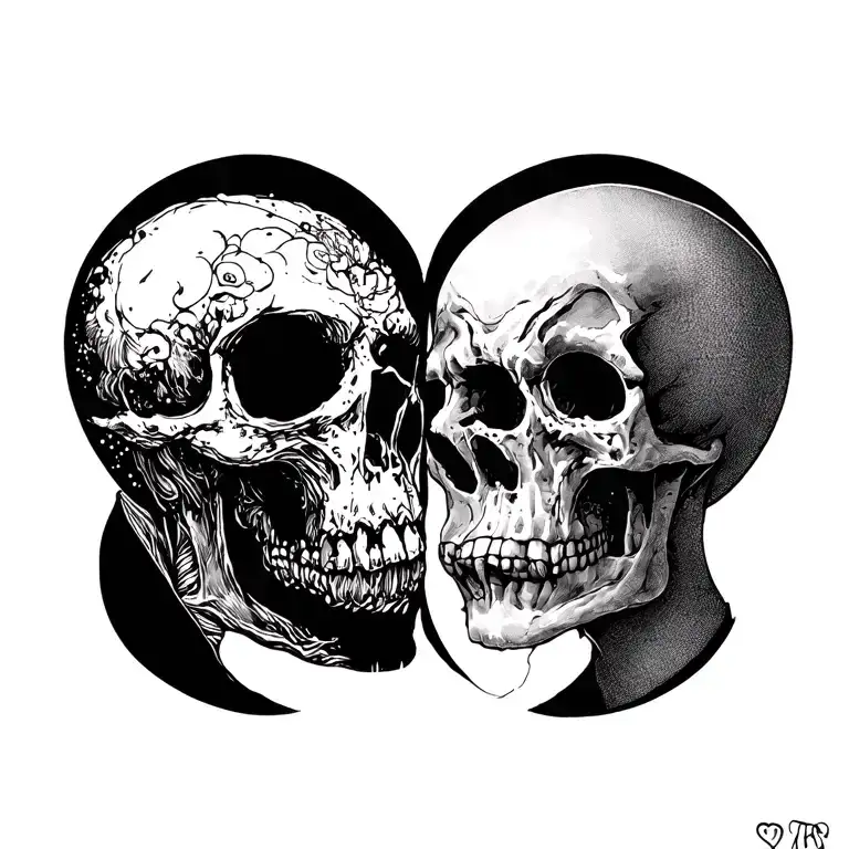 Love One Way And Death The Other Merged