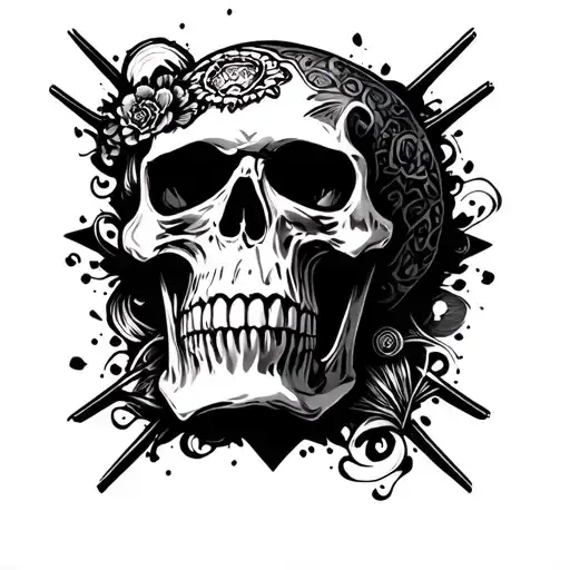 Skull Harley Davidson