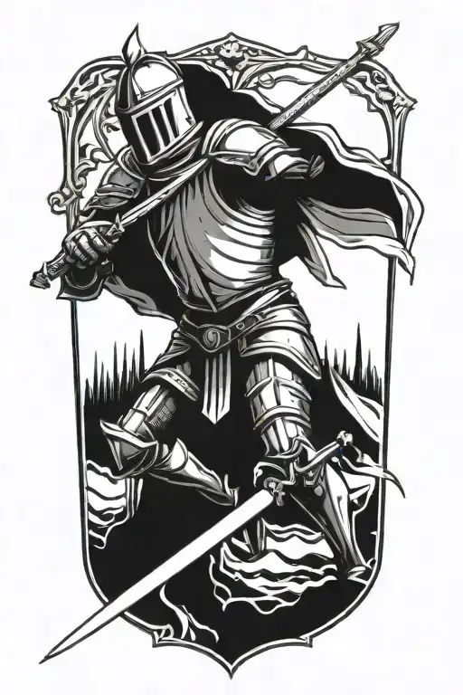 Knight With Sword