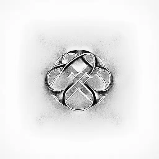 Infinity Symbol With The Letter C P T And J