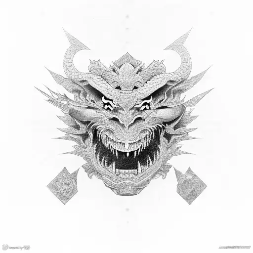 Japanise Deamon Warrior