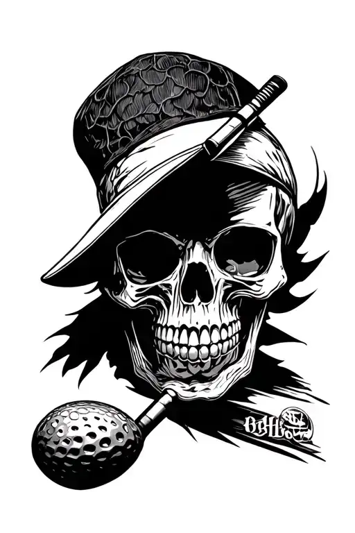 Golf Skull