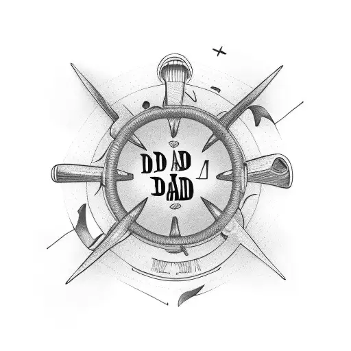 Memorial For Dad With Propellor