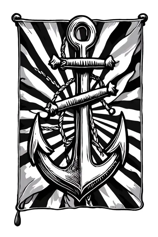 Drapeau Breton Anchor In Breton