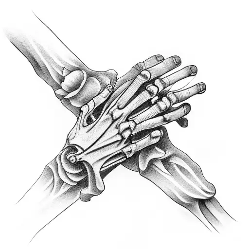 Skeleton Hands