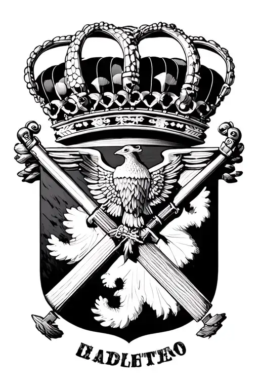 British Army Parachute Regiment Crest