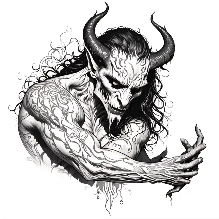 A Demon Man Who Loved A Woman So Much And She Let Him Down And Wants Revenge