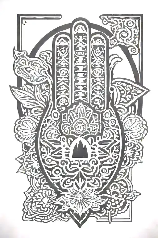 Hamsa Hand Baseball Field New York State