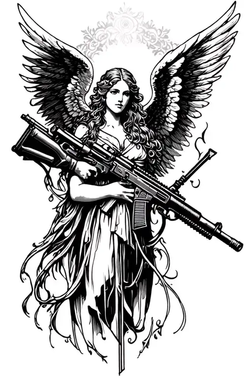 Angel And Machine Gun