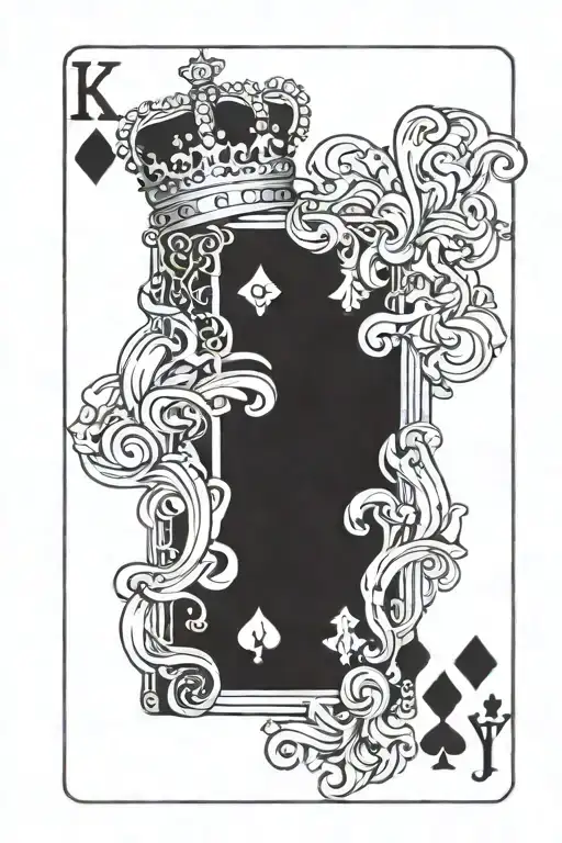 King Of Clubs Card