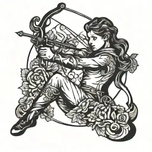 Sagittarius Archer Shooting