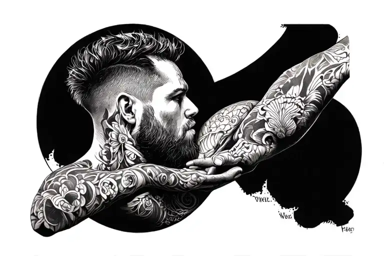 Aesthetic Big Man Black