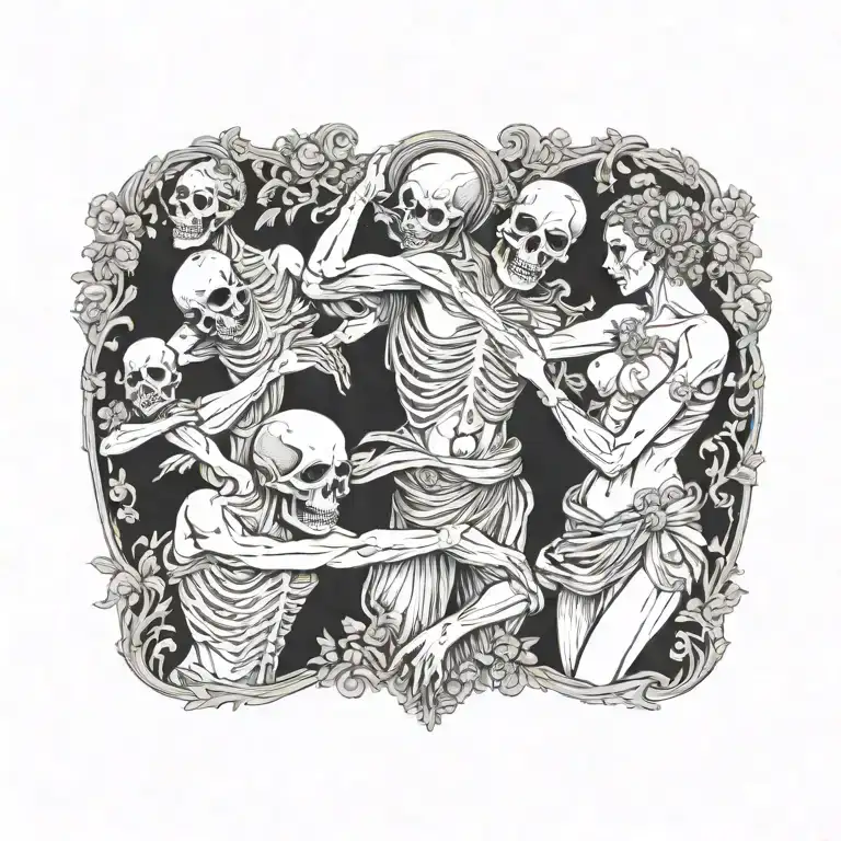 Danse Macabre Renaissance Inspired
