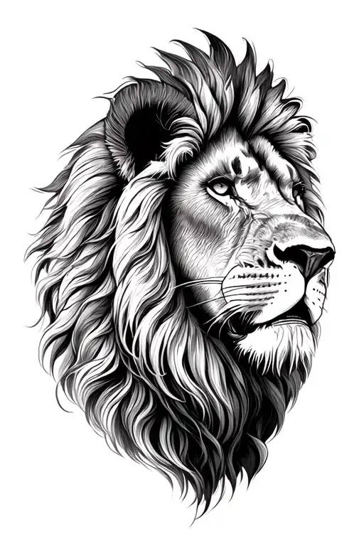 Father Daughter Lion Pride