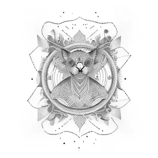 Mom-daughter Black And White Line