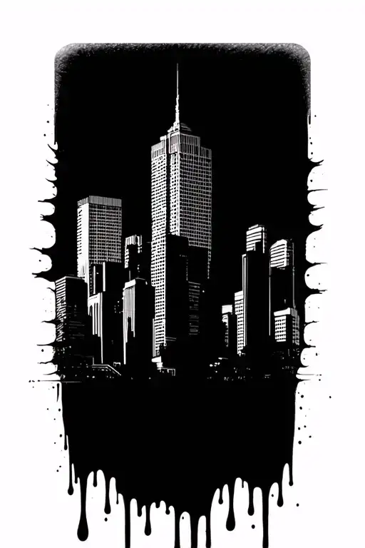 La Skyline Drip Down Arm