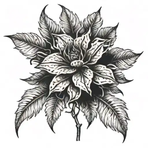 Black Spot That Grows Into Plants