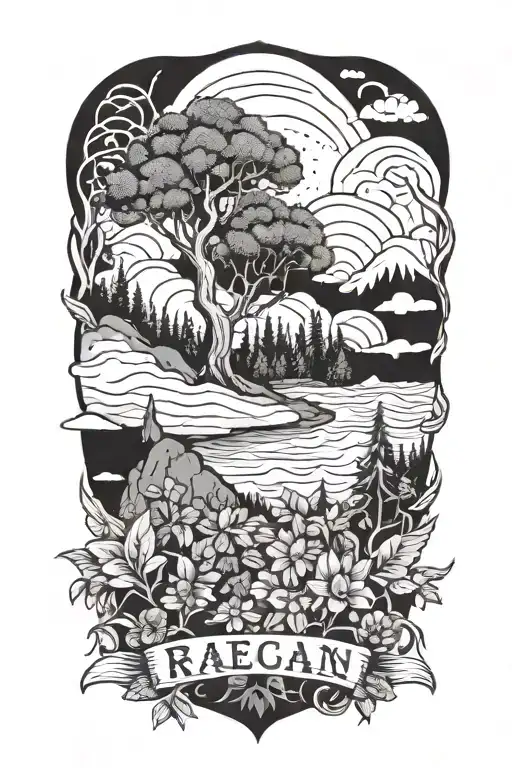 Nature With The Name Raegan