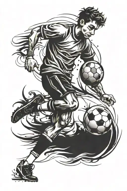 Soccer Boy To A Father