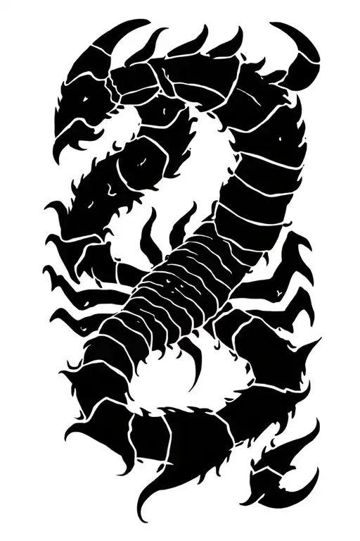 Scorpio Taurus Zodiac Sign Intertwined