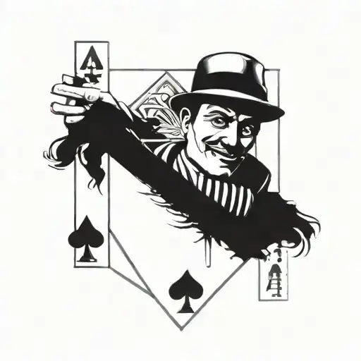 Mafia Themed Playing Card