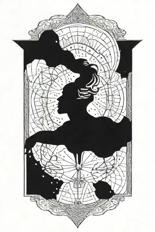 Heaven Opening Her Coat To Reveal Hidden Galaxies