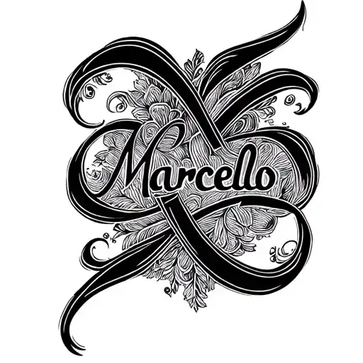 Marcelo Name In Elegant Script