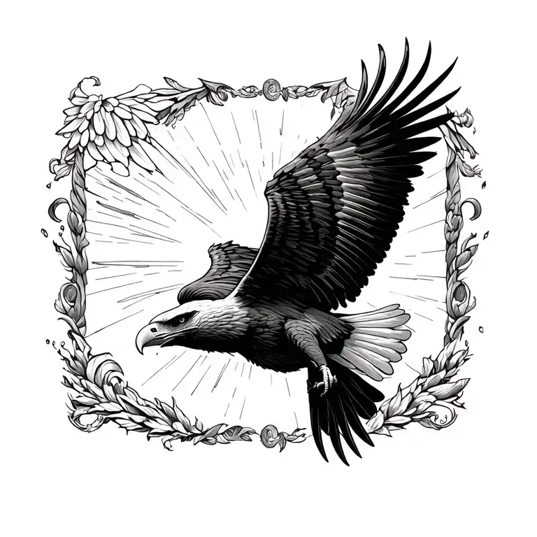 Eagle Flying
