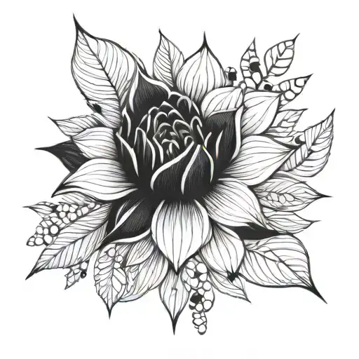 Crystal Flower Blooming