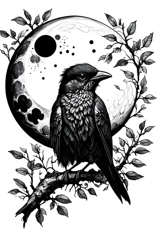 Bird With The Moon